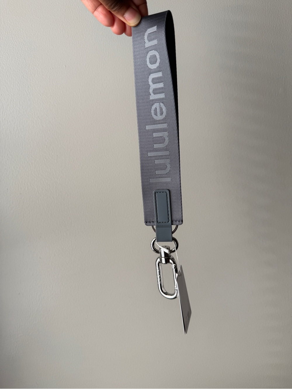 Lululemon never lost keychain